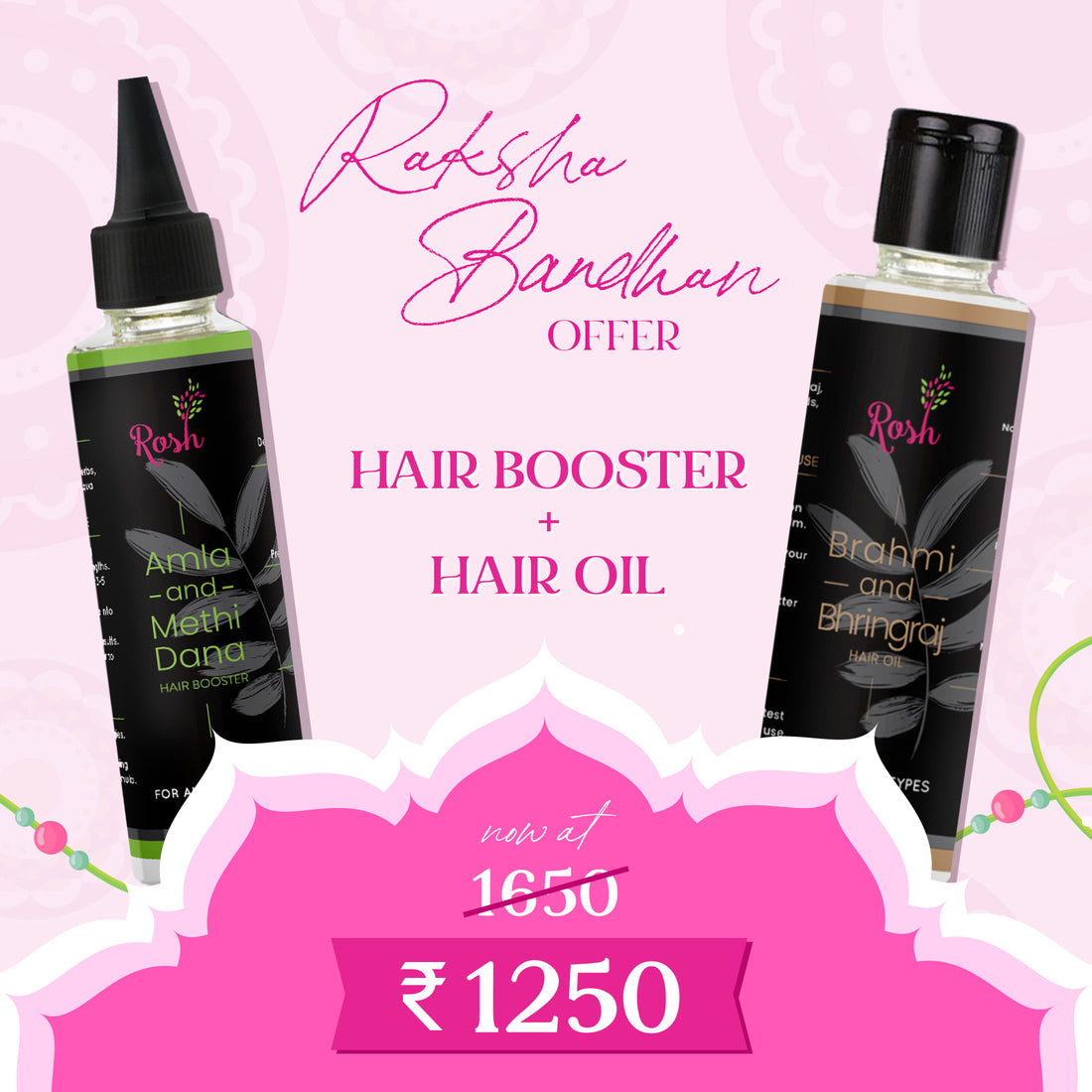 Hair booster + Hair oil combo